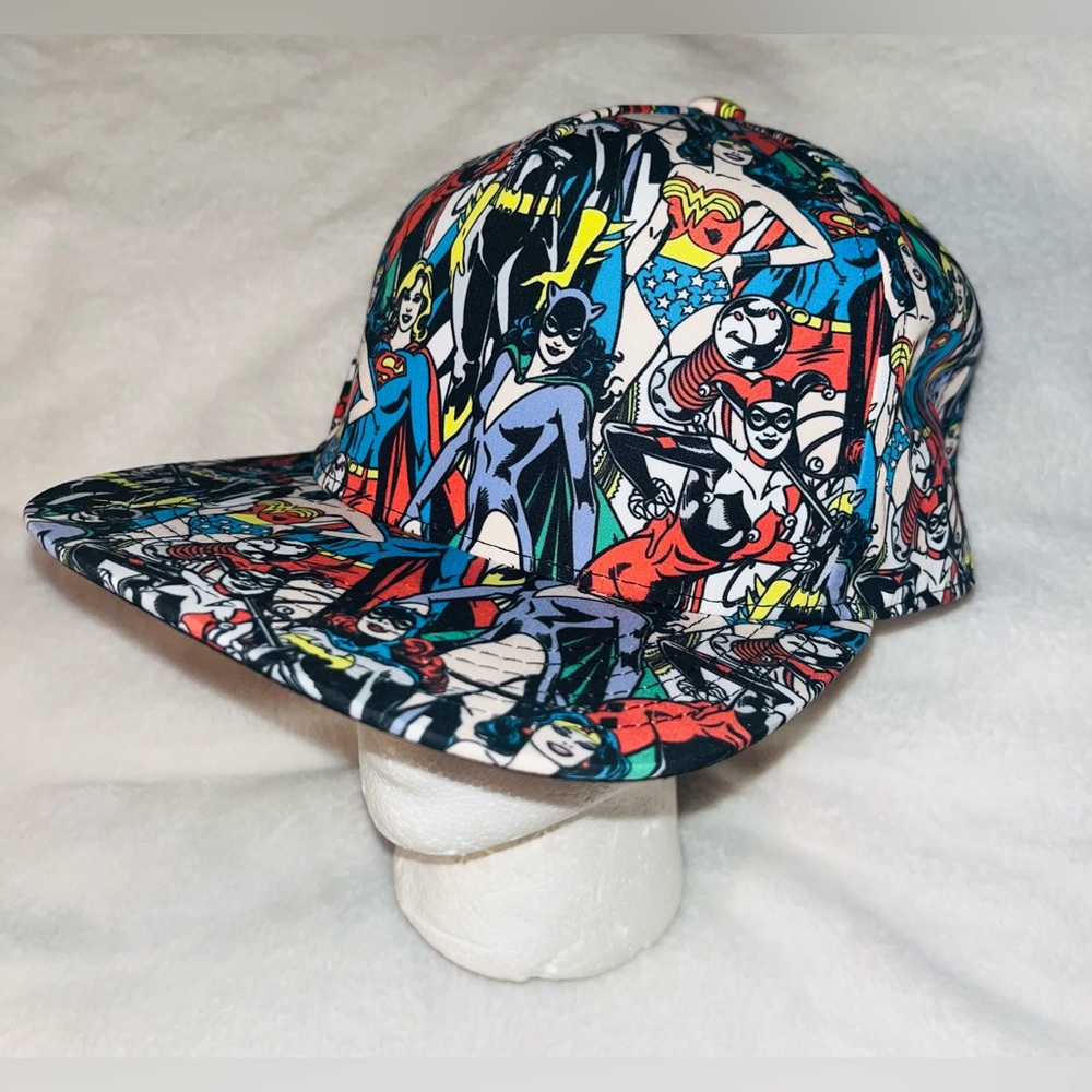 Dc Comics Superhero Patterned Cap One Size - image 1